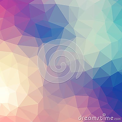 Geometric Polygon background design Vector Illustration