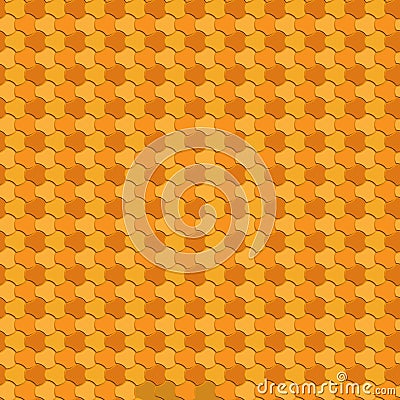 geometric polygon seamless pattern.Fashion graphic design.Vector illustration. Background design.Optical illusion 3D. Modern styli Vector Illustration