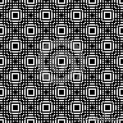 Geometric repeatable grid, mesh pattern. mosaic of intersecting Vector Illustration