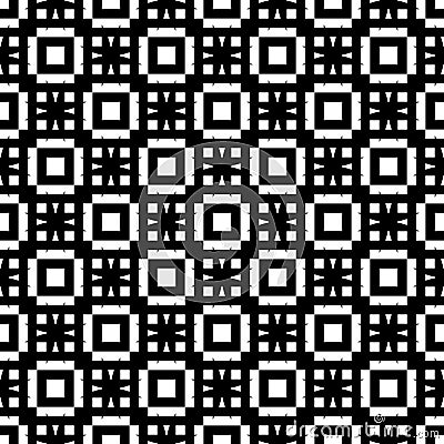 Geometric repeatable grid, mesh pattern. mosaic of intersecting Vector Illustration