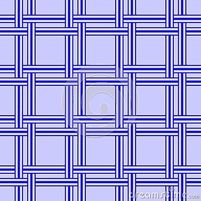 Geometric seamless pattern, blue binding texture Stock Photo