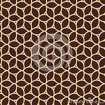 Geometric Seamless Pattern Stock Photo