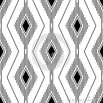 Geometric seamless pattern. Geometric background. Beautiful ornate pattern. Vector Illustration