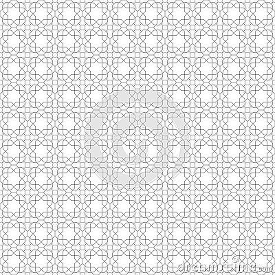 Geometric Seamless Pattern Stock Photo