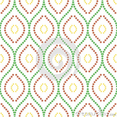 Geometric Seamless Pattern Stock Photo