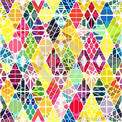 Geometric seamless pattern Vector Illustration