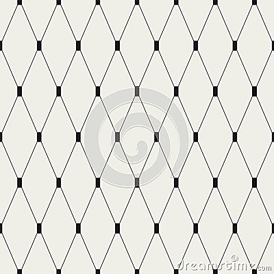 Geometric seamless pattern. Repeated abstract line background. Modern triangle gray texture. Repeating contemporary geometry desig Vector Illustration