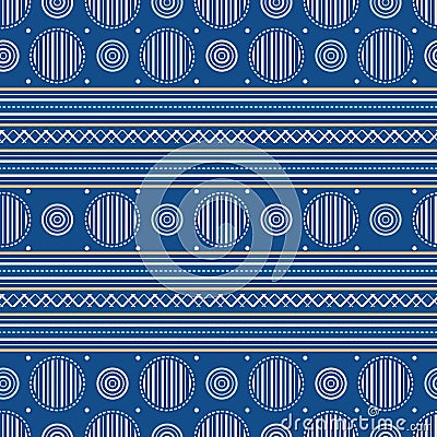 Geometric seamless pattern. Vector Illustration