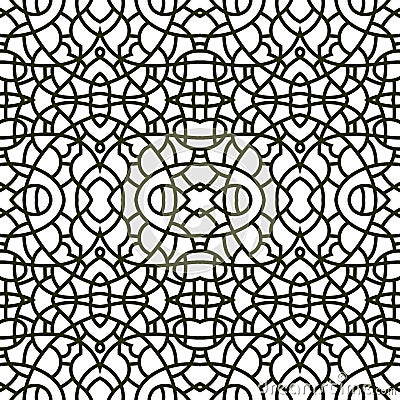 Geometric seamless pattern Vector Illustration