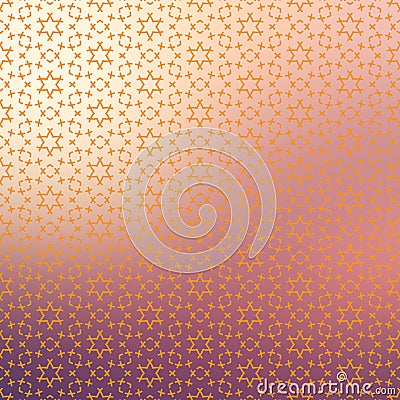 Geometric seamless repetitive particle stars pattern texture background Vector Illustration