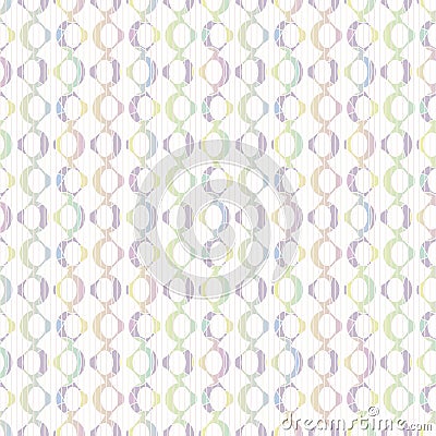 Geometric seamless vector pattern in pastel ombre Vector Illustration