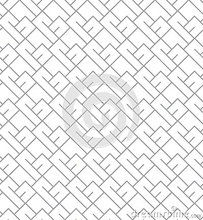 Geometric Seamless Vector Pattern for web background Vector Illustration
