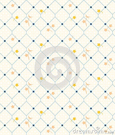 Geometric seamless vintage pattern background with Vector Illustration