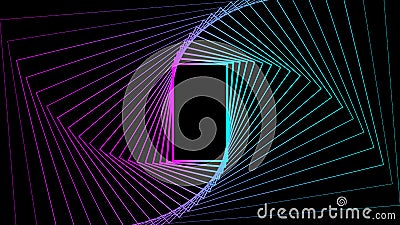 Geometric shape rectangle abstract secret background gradient color vector design illustration Vector Illustration