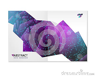 Geometric Shapes 3D Abstract Design Vector Illustration