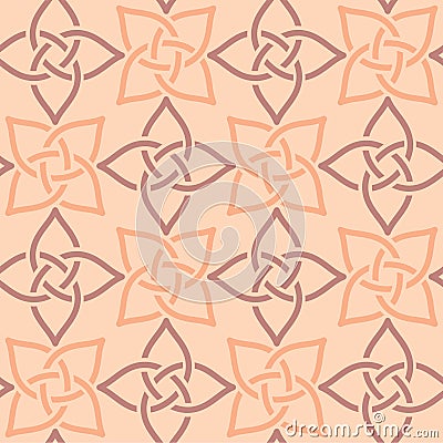 Geometric simple fashion fabric print Vector Illustration