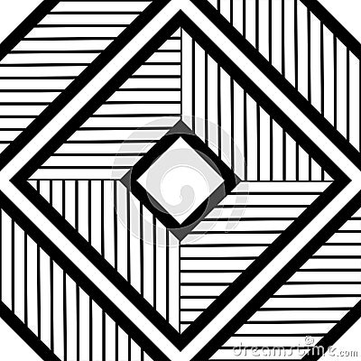 Geometric squares of straight lines. Seamless pattern. Simple design. Cartoon Illustration