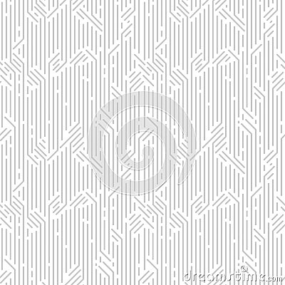 Geometric striped seamless pattern. Vector Illustration