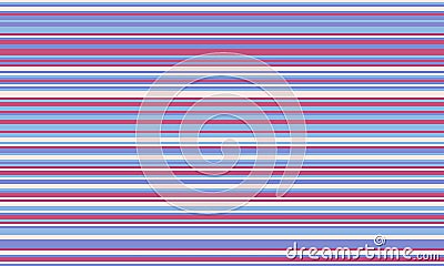 Geometric stripes seamless vector pattern with horizontal lines in varied colours, creating an abstract background. Ideal for Vector Illustration