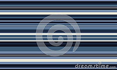 Geometric stripes seamless vector pattern with horizontal lines in varied colours, creating an abstract background. Ideal for Vector Illustration