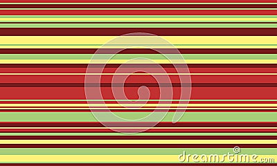 Geometric stripes seamless vector pattern with horizontal lines in varied colours, creating an abstract background. Ideal for Vector Illustration