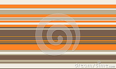 Geometric stripes seamless vector pattern with horizontal lines in varied colours, creating an abstract background. Ideal for Vector Illustration
