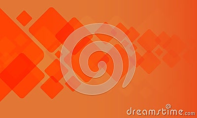 Geometric Texture With Orange Background Stock Photo