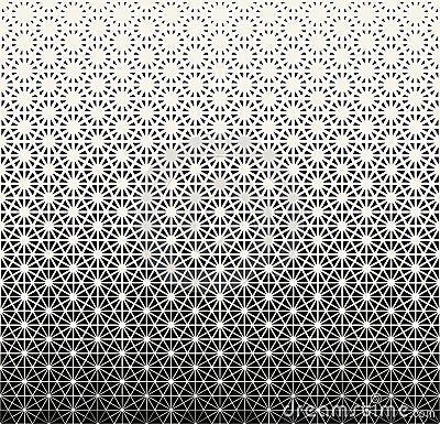 geometric triangle halftone minimal pattern vector Vector Illustration