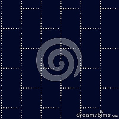 Geometric vector pattern in halftone style with shiny effect. Vector Illustration