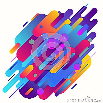 Geometrical abstract background Vector Illustration