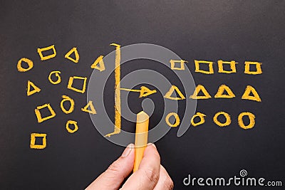 Geometry Category Stock Photo