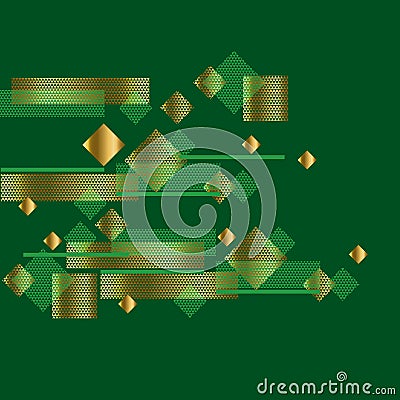 Geometry modern style concept background Vector Illustration