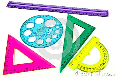 Geometry set Stock Photo