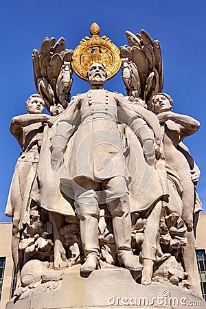 George Gordon Meade Memorial Civil War Statue Washington DC Editorial Stock Photo