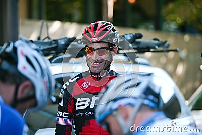 George Hincapie of BMC Team Editorial Stock Photo