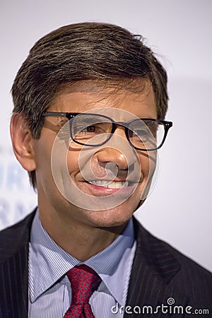 George Stephanopoulos Editorial Stock Photo