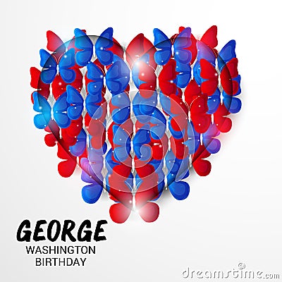 George Washington Birthday. Stock Photo