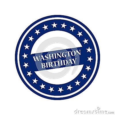 George Washington Birthday. Stock Photo