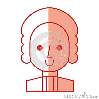 George Washington character comic Vector Illustration