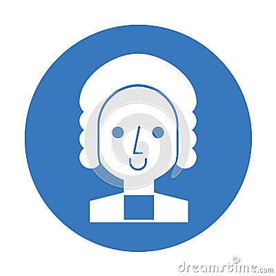 George Washington character comic Vector Illustration