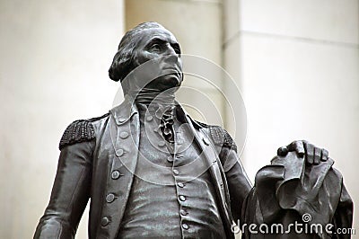 George Washington statue Editorial Stock Photo