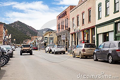 Georgetown Colorado Old Mining Town Editorial Stock Photo