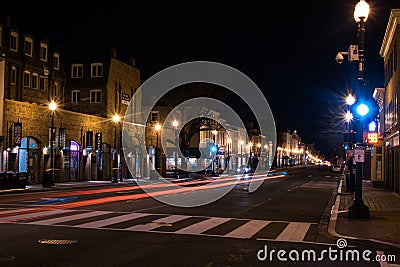 Georgetown, Washington DC at Dawn Editorial Stock Photo