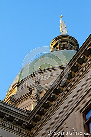 Georgia Capital Building in Atlanta Editorial Stock Photo