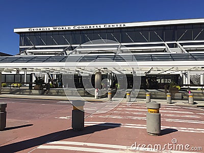 Georgia World Congress Center Editorial Stock Photo