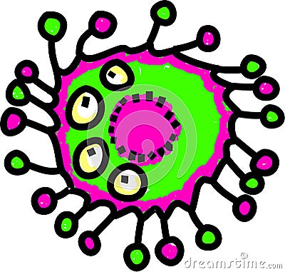 Germ Vector Illustration