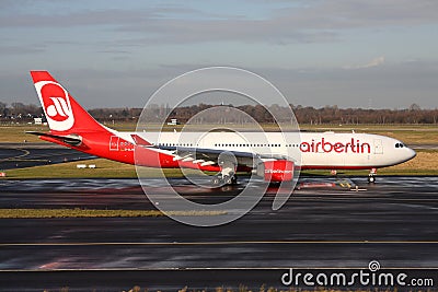 Air Berlin Airbus A330-200 Editorial Stock Photo
