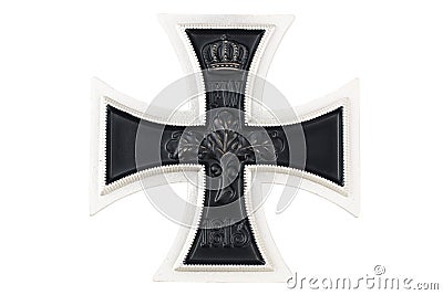 german award Iron Cross 1870 Editorial Stock Photo