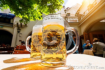 German beer Stock Photo