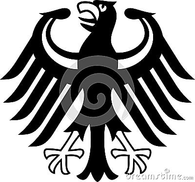 German coat of arms Stock Photo